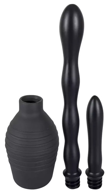 You2Toys Shower Me intymios higienos rinkinys, 300 ml, juodas, 2 antgaliai