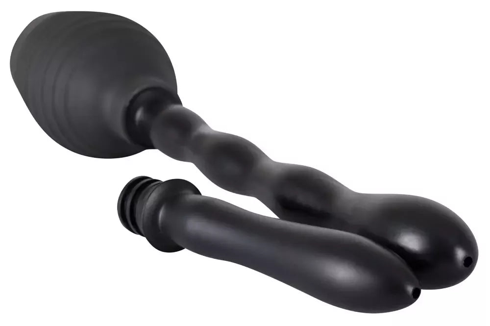 You2Toys Shower Me intymios higienos rinkinys, 300 ml, juodas, 2 antgaliai