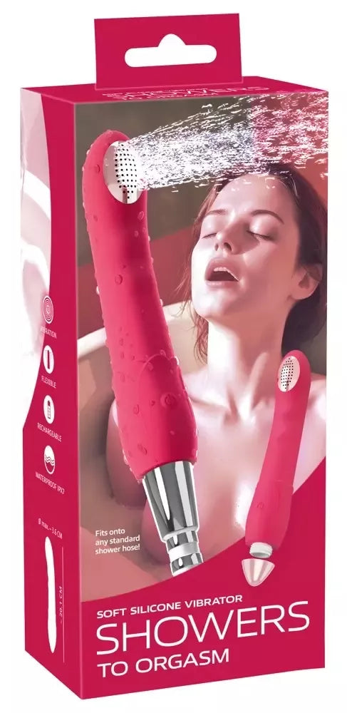 You2Toys Showers to Orgasm Intimate Vibrating Shower System 20,1 cm