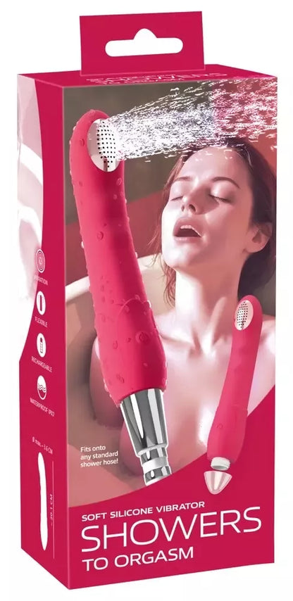 You2Toys Showers to Orgasm Intimate Vibrating Shower System 20,1 cm