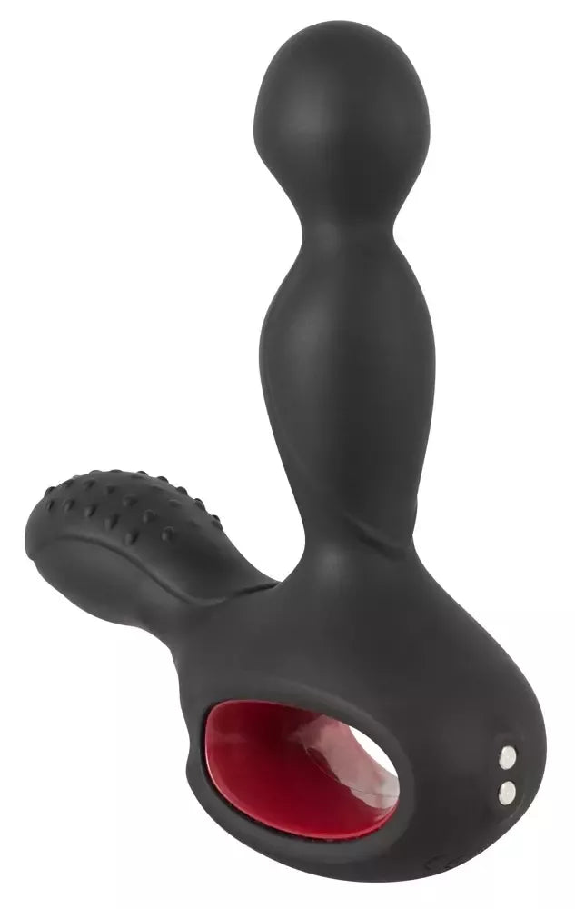 You2Toys silikoninis besisukantis prostatos stimuliatorius su šildymo funkcija ir nuotolinio valdymo pultu, juodas