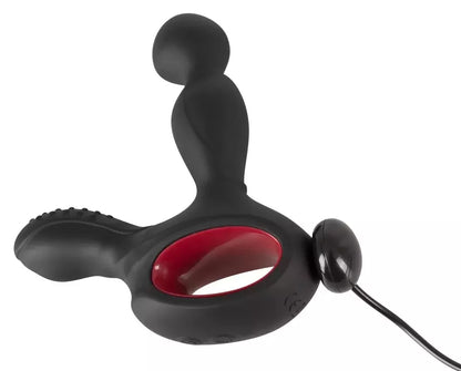 You2Toys silikoninis besisukantis prostatos stimuliatorius su šildymo funkcija ir nuotolinio valdymo pultu, juodas