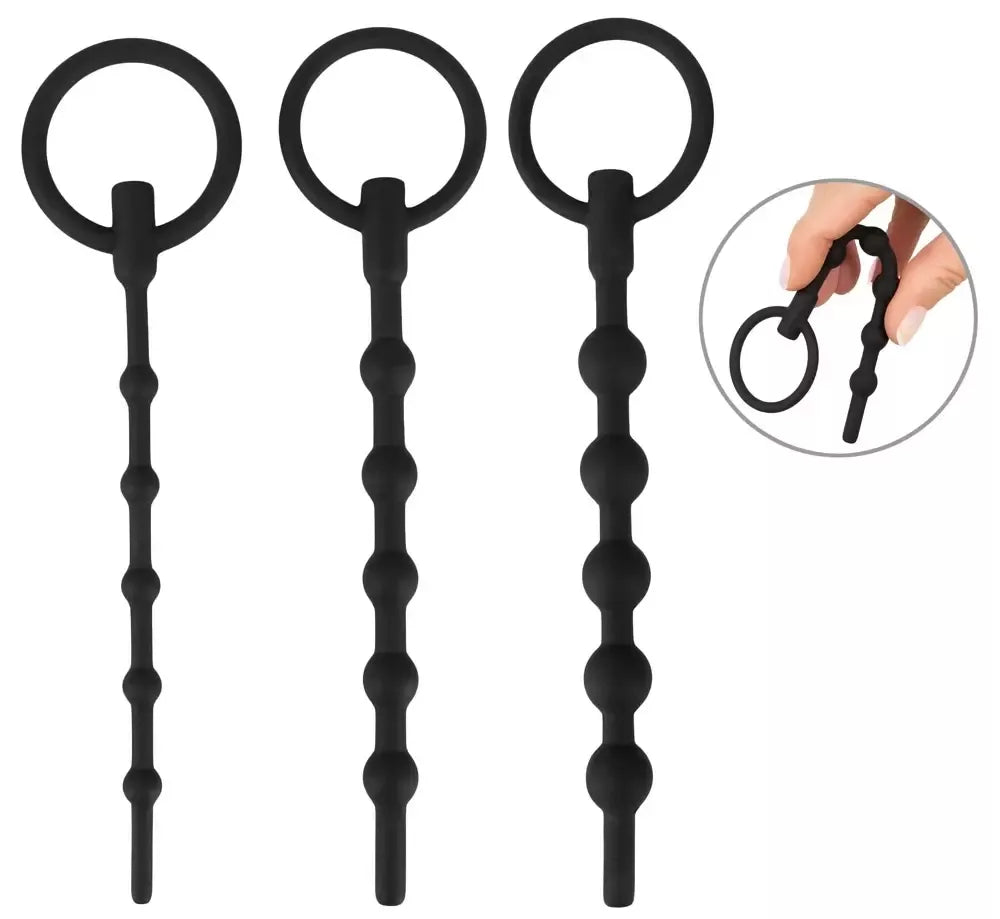 You2Toys silikoninis dilatatorių rinkinys, 3 vnt., lanksti šlaplės treniruočių sistema