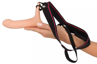 You2Toys silikoninis ilgiklis su diržais (strap-on) 5 cm, vidutinio dydžio, reguliuojami diržai