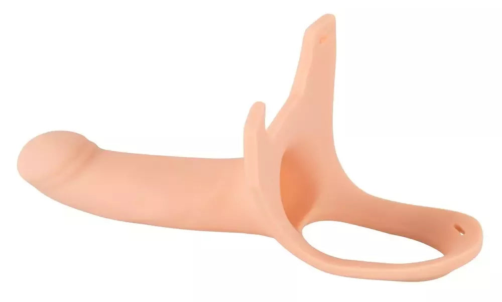 You2Toys silikoninis ilgiklis su diržais (strap-on) 5 cm, vidutinio dydžio, reguliuojami diržai