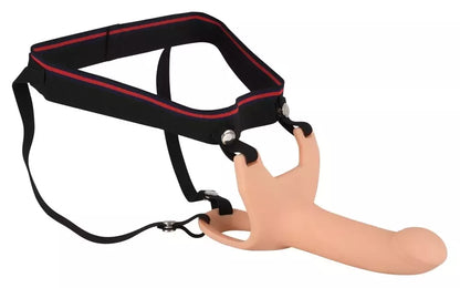 You2Toys silikoninis ilgiklis su diržais (strap-on) 5 cm, vidutinio dydžio, reguliuojami diržai