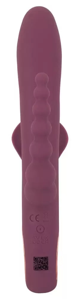 You2Toys Slim Triple Plum 3-in-1 intymi sistema, atspari vandeniui, violetinė