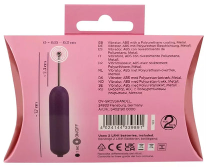 You2Toys Spot-On Precision Mini Vibrator metaliniu antgaliu 7,7 cm