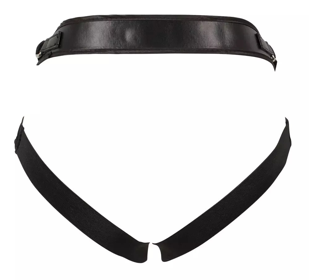 You2Toys Strap-On diržų rinkinys su dviem keičiamomis įvorėmis, juodas