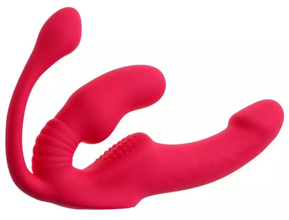 You2Toys Strapless Triple RC silikoninė intymi sistema, 3 varikliukai, nuotolinio valdymo pultelis