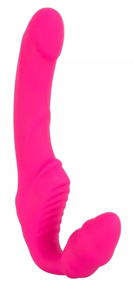 You2Toys Strapless Vibrating Double System silikoninis violetinis 22 cm