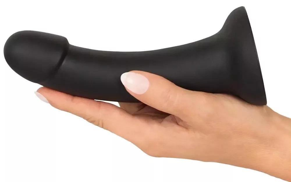 You2Toys Your Strap-On rinkinys – juodos kelnaitės su reguliuojamais dirželiais ir silikonine sistema
