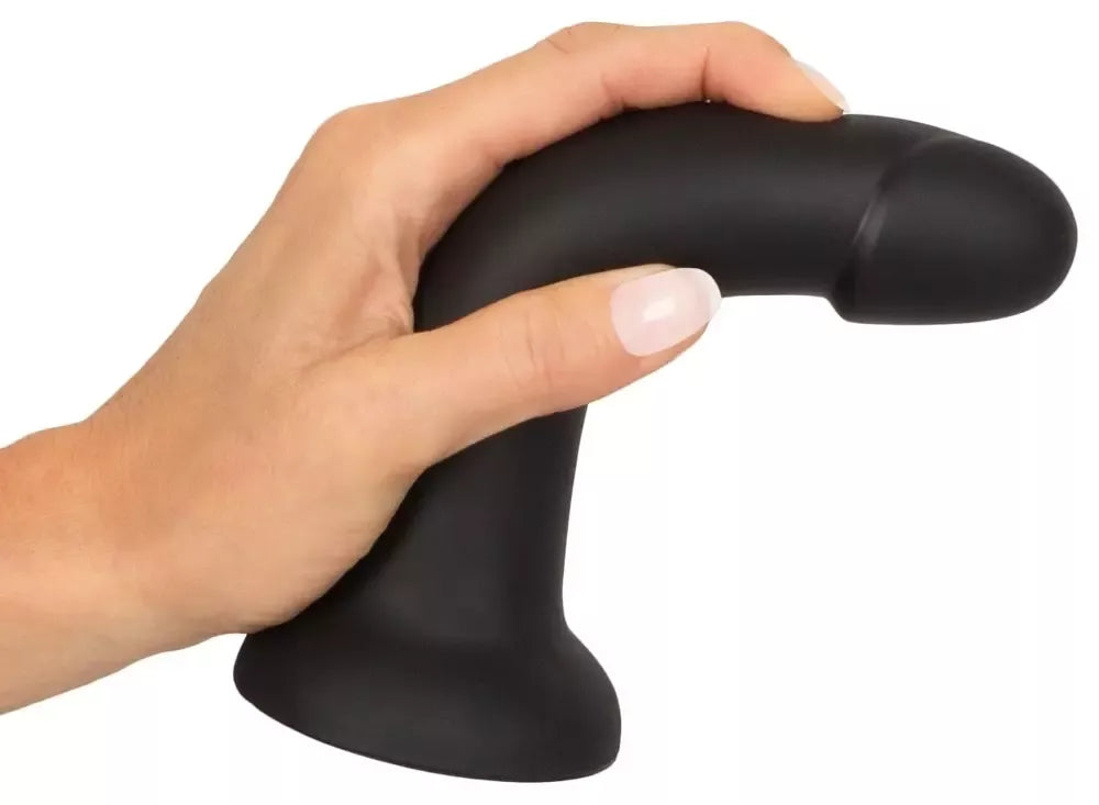 You2Toys Your Strap-On rinkinys – juodos kelnaitės su reguliuojamais dirželiais ir silikonine sistema