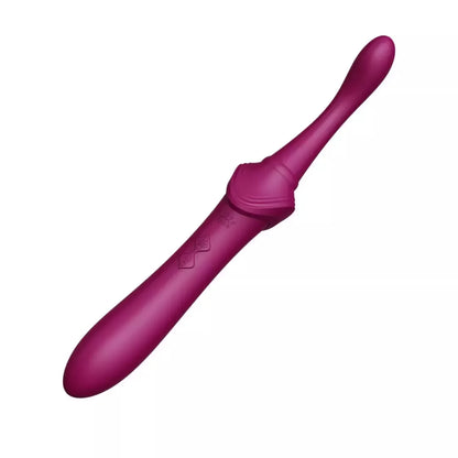 ZALO Bess Velvet Purple – kompaktiškas intymios gerovės prietaisas, 10 režimų