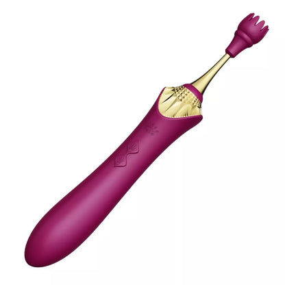 ZALO Bess Velvet Purple – kompaktiškas intymios gerovės prietaisas, 10 režimų