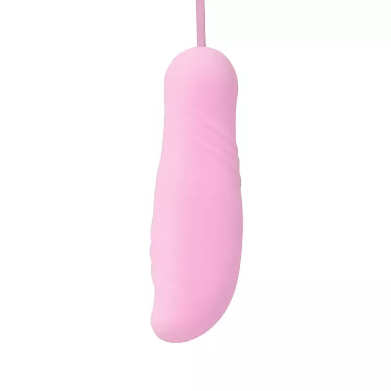 ZALO Temptation šildantis stimuliatorius-kulka, rožinis – su SWAROVSKI kristalais, įkraunamas USB