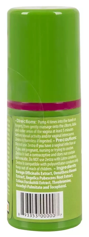 Zestra Essential Intimate Oil 12 paketėlių – Augalinis sveikatingumo preparatas