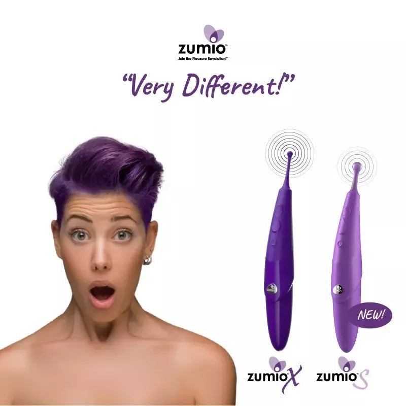 Zumio S Spirotip – tikslaus sukamojo judesio intymus prietaisas, violetinis